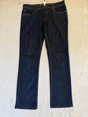 Anchor Blue Men's Straight Jeans in Dark Blue Wash